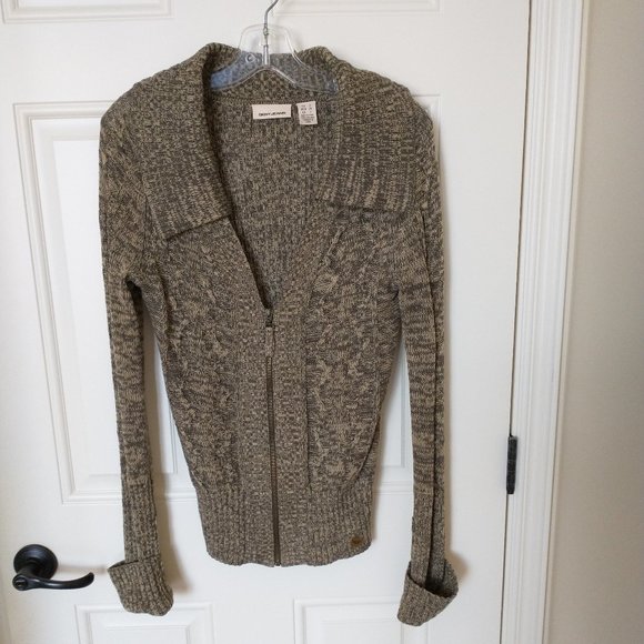 DKNY size S zip sweater - Picture 2 of 12